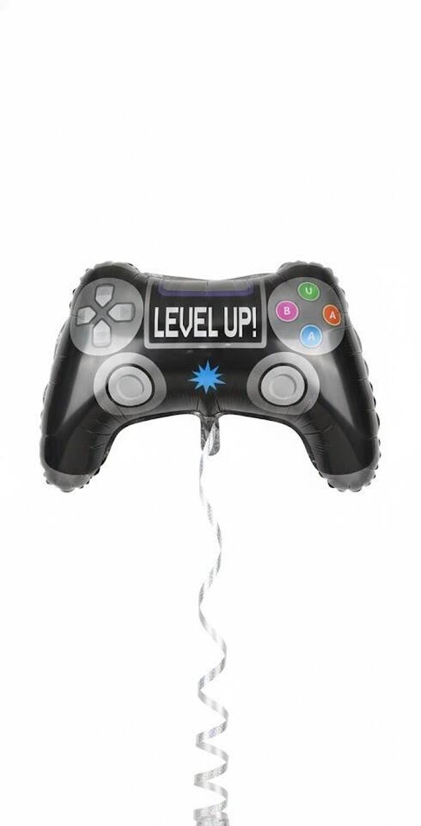 27" Mylar Level Up Controller Balloon