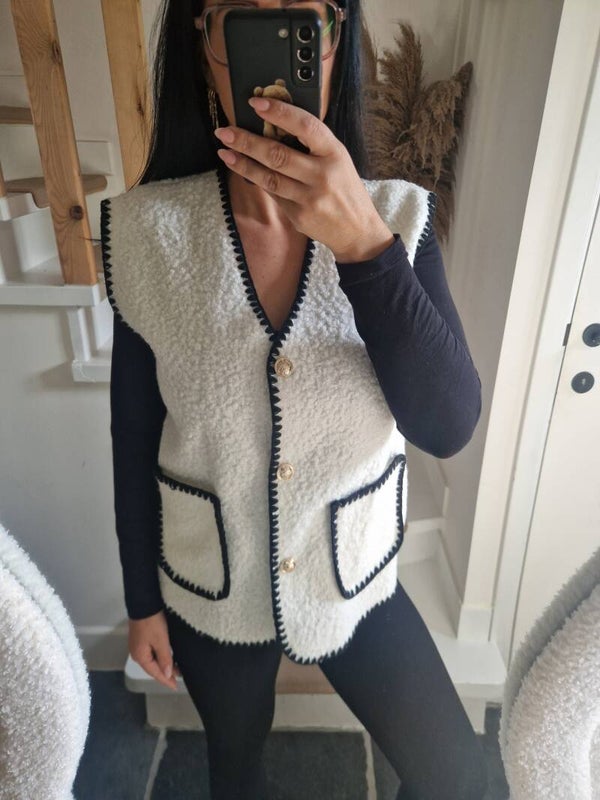 LOLA teddy vest (div.kleuren)