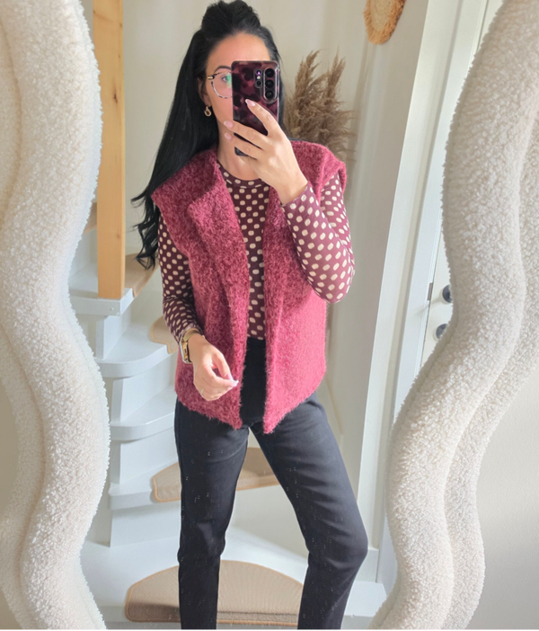 NOVA boucle vest (div.kleuren)