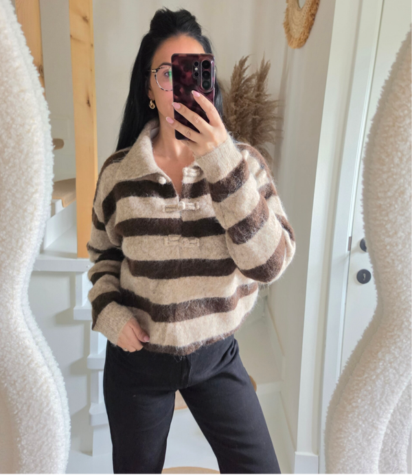 CATO gestreepte sweater