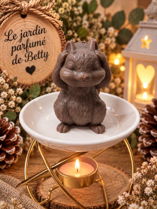Fondant parfumé « Petit écureuil malicieux »