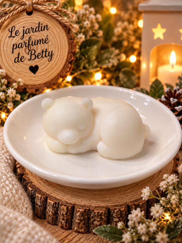 Fondant parfumé « Ourson endormi »