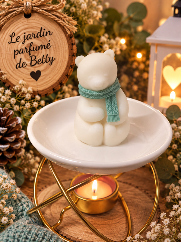 Fondant parfumé « Petit Ours polaire » – 37 g
