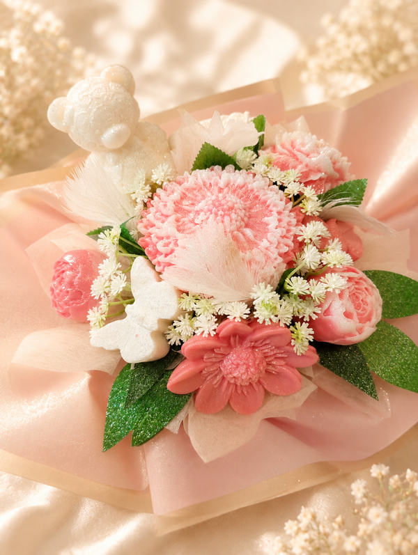 Bouquet de fondant parfumé.