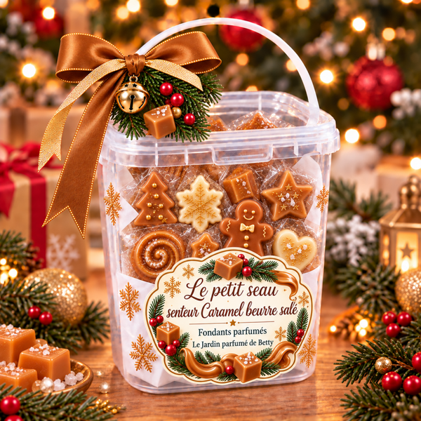 Le petit seau de fondants parfumés – Caramel beurre salé