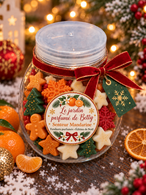 Mini pot de fondants parfumés – Senteur Mandarine