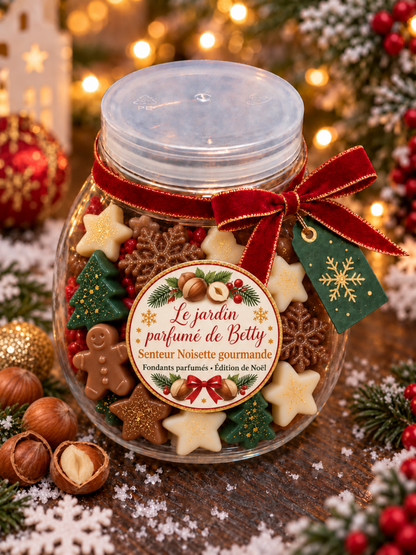 Mini pot de fondants parfumés – Senteur Noisette gourmande
