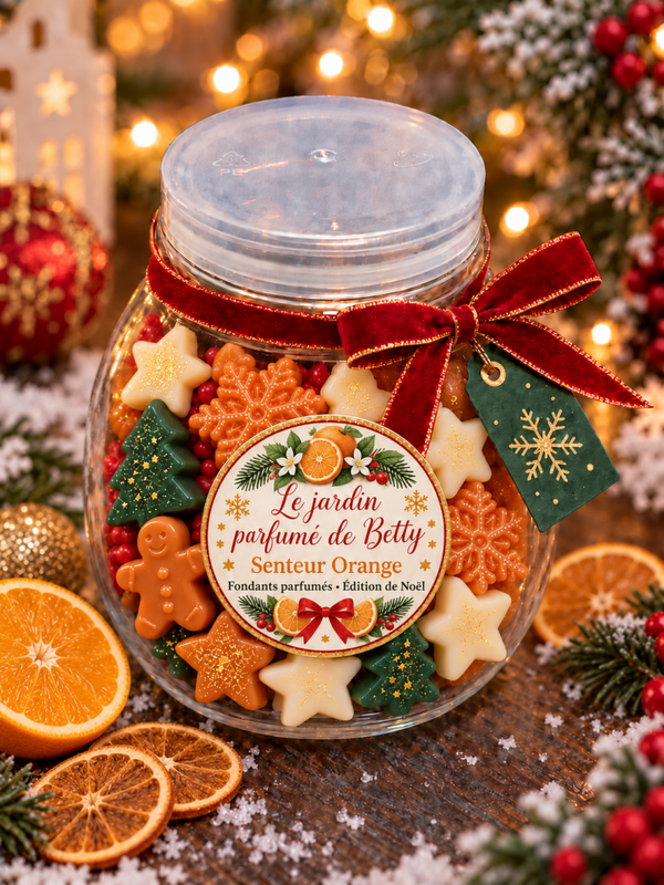 Mini pot de fondants parfumés – Senteur Orange