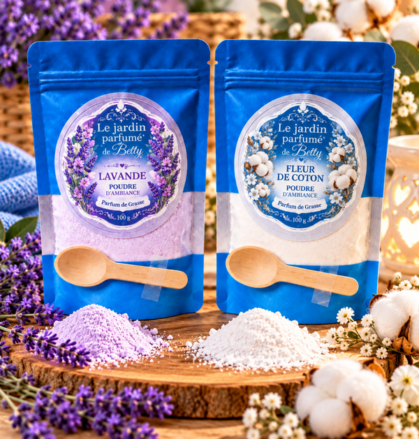 🌸 DUO DE POUDRES PARFUMÉES 🌸