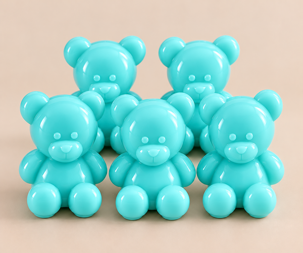 🐻 LOT DE 5 OURSONS PARFUMÉS