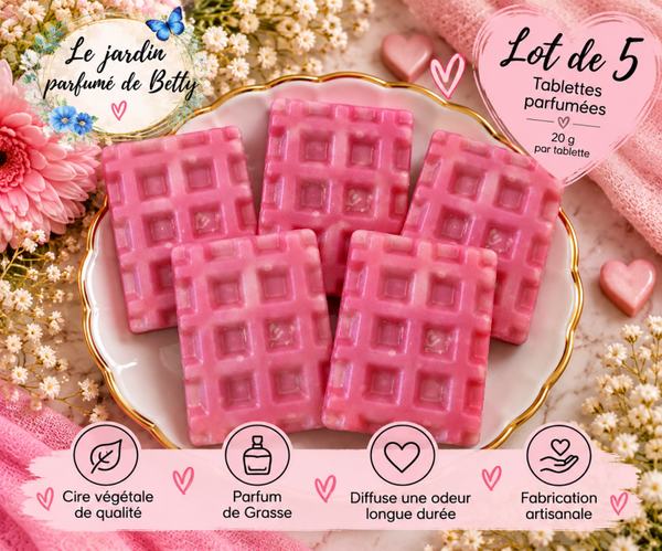 Lot de 5 fondants parfumés