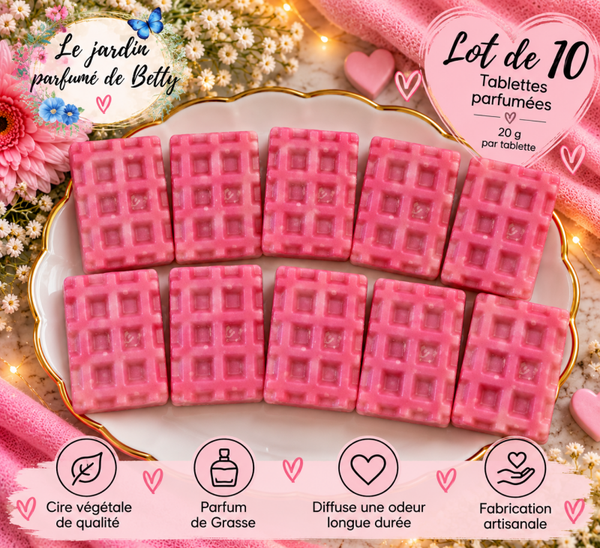 💕 LOT DE 10 FONDANTS PARFUMÉS 💕
