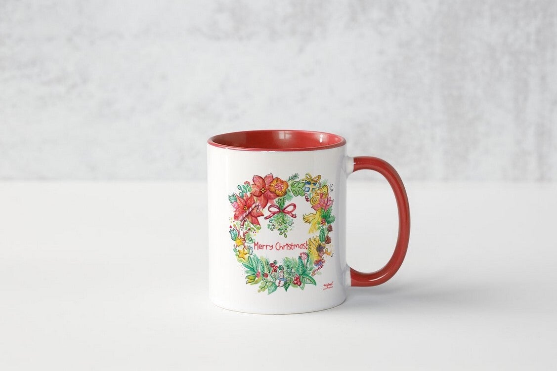 2 sides print - Fijne Kerst - Merry Christmas Mug! Limited edition
