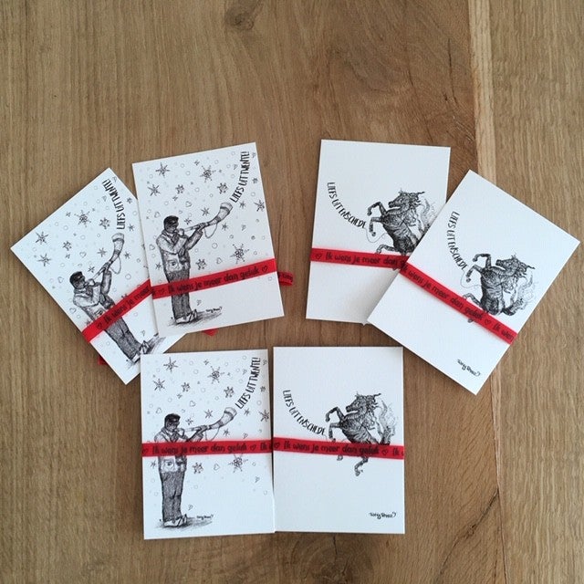 Set of  6 x Twente PostCards A6 (uncoated paper)