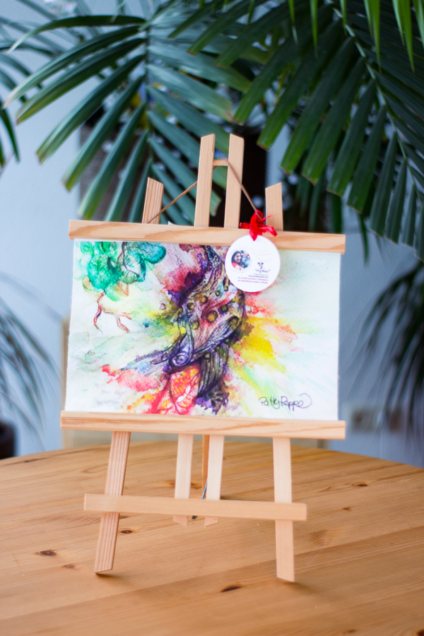 Casulo Mundo - Retro Canvas 32 x 24cm