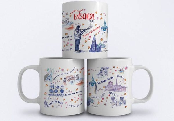 Enschede -  Twents Dialect Mug White version