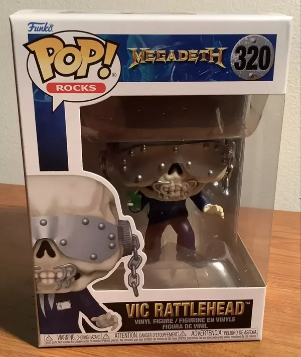 MEGADEATH VIC RATTLEHEAD FUNKO POP #320