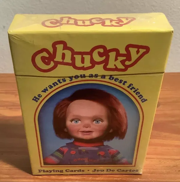 CHUCKY PLAYING CARDS.