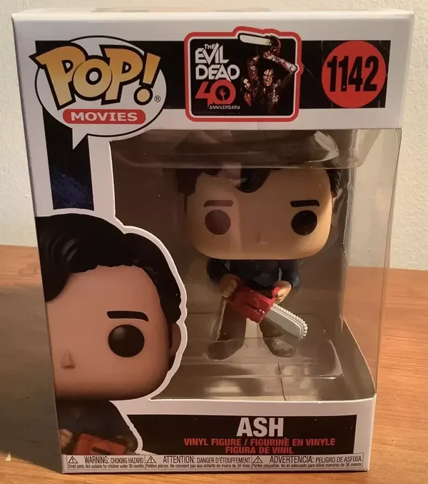 ASH THE EVIL DEAD 40TH ANNIVERSARY FUNKO POP #1142