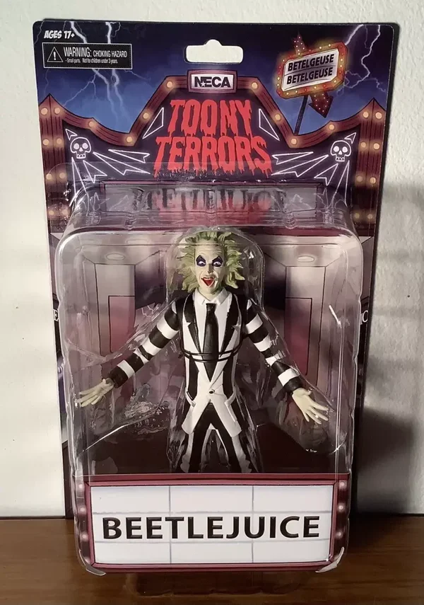 BEETLEJUICE NECA TOONY TERRORS FIGURE.