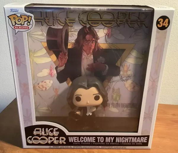 Alice Cooper Welcome to My Nightmare Pop! Album Figure