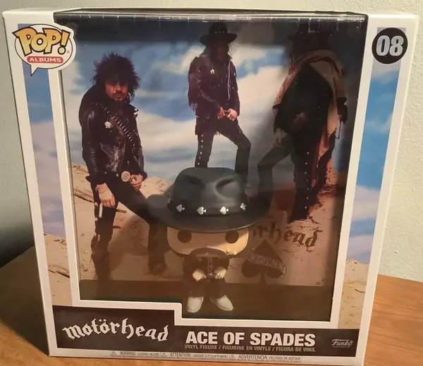 MOTÖRHEAD ACE OF SPADES FUNKO POP #08