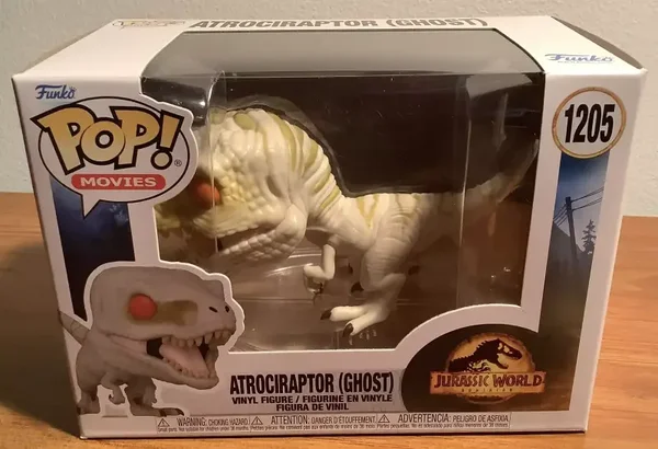 ATROCIRAPTOR [GHOST] JURASSIC WORLD FUNKO POP #1205