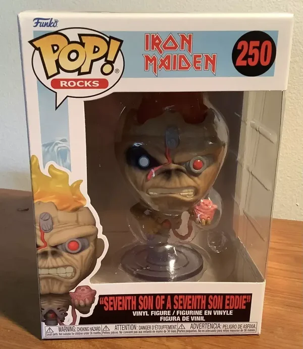 IRON MAIDEN “SEVENTH SON OF A SEVENTH SON EDDIE” FUNKO POP #250