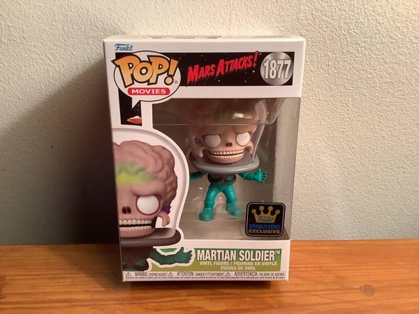 Mars Attacks Martian Soldier Funko Pop! Vinyl Figure #1877 - Specialty Series