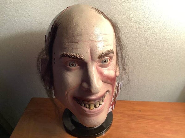 The Texas Chainsaw Massacre Part 2 Chop Top Sawyer Mask: Trick or treat Studios