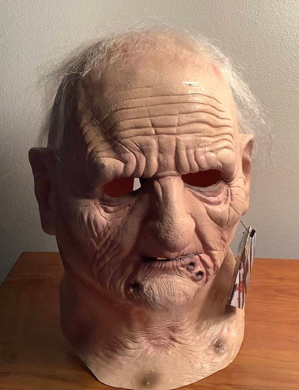 The Texas Chainsaw Massacre Part 2 Grandpa Sawyer Mask