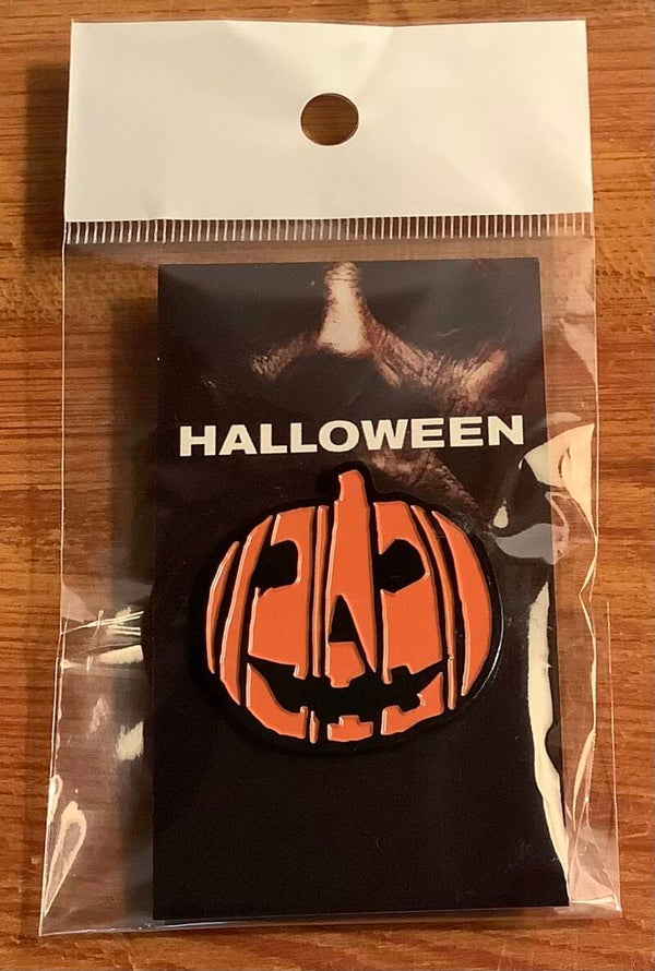Halloween (2018) Pumpkin Logo Enamel Pin