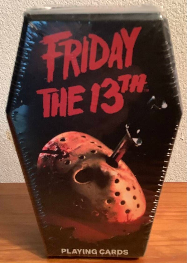 Friday the 13th Coffin Box Premium Playing Cards