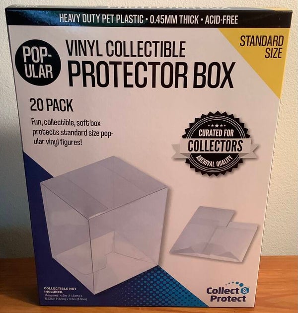 Entertainment Earth Vinyl Collectible Soft Collapsible Protector Box 20-Pack