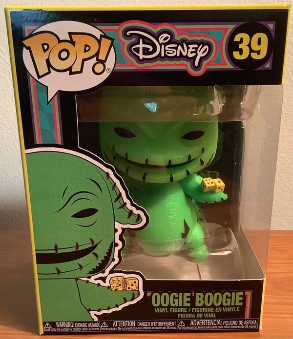 The Nightmare Before Christmas Oogie Boogie Blacklight Funko Pop! Vinyl Figure #39