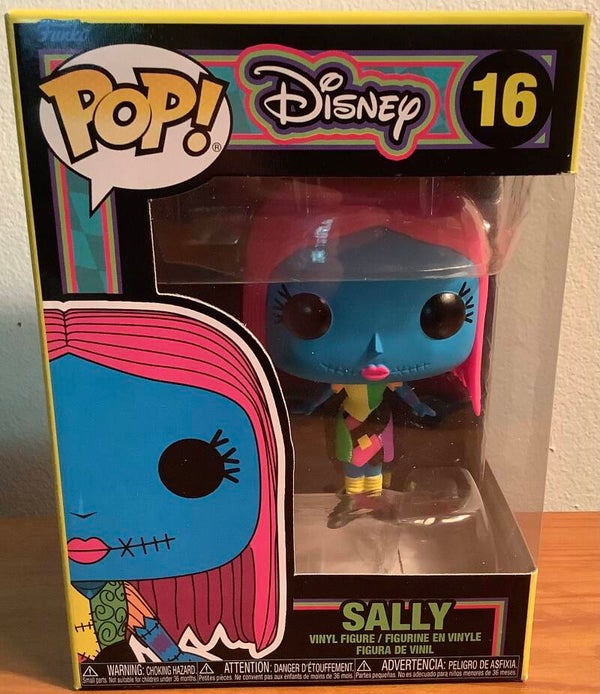 The Nightmare Before Christmas Sally Blacklight Funko Pop! Vinyl Figure #16