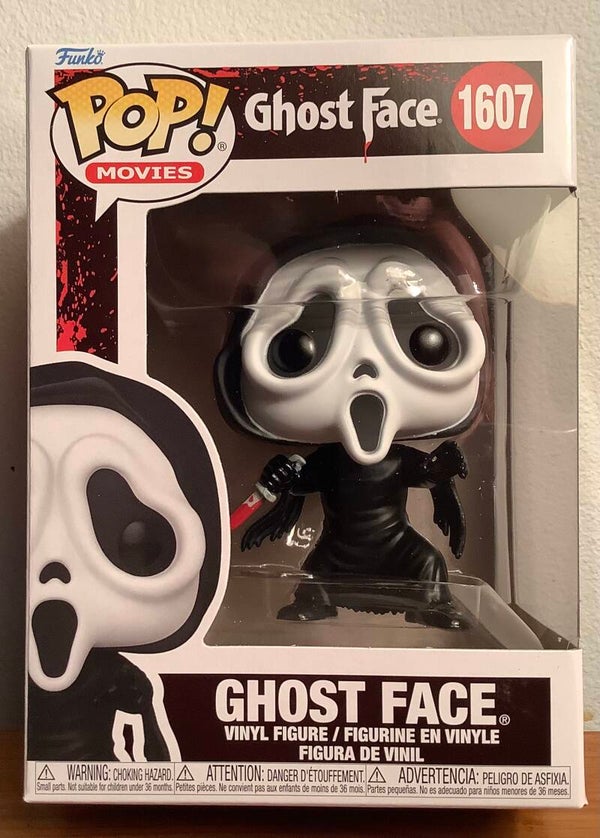 Ghost Face with Knife Funko Pop! Vinyl Figure #1607