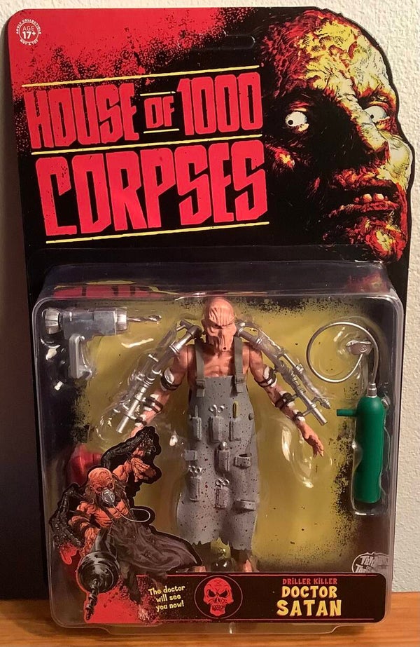 House of 1000 Corpses 5-Inch Action Figure ***DOCTOR SATAN***