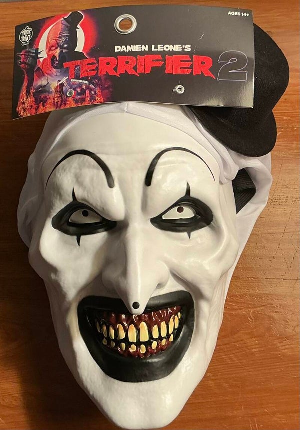 Terrifier Art the Clown Deluxe Injection Mask