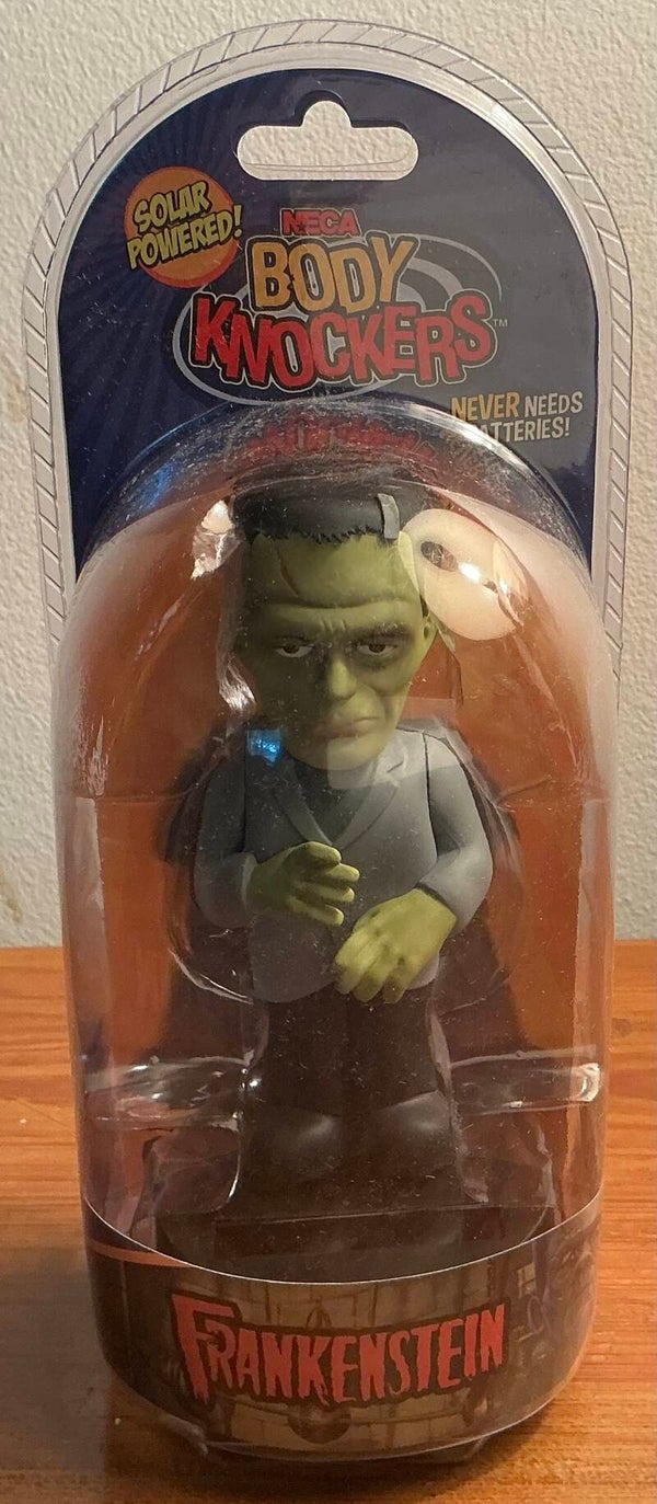 Universal Monsters Frankenstein Solar-Powered Body Knocker