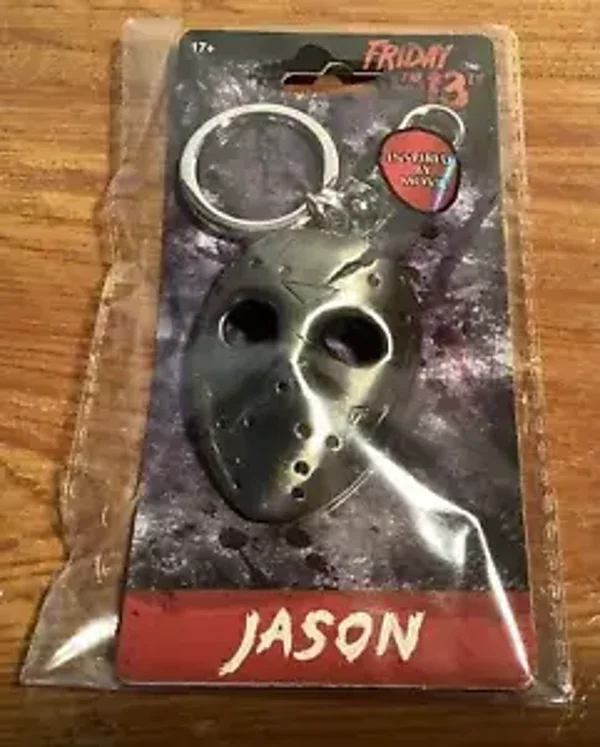 Friday the 13th Jason Mask Pewter Key Chain