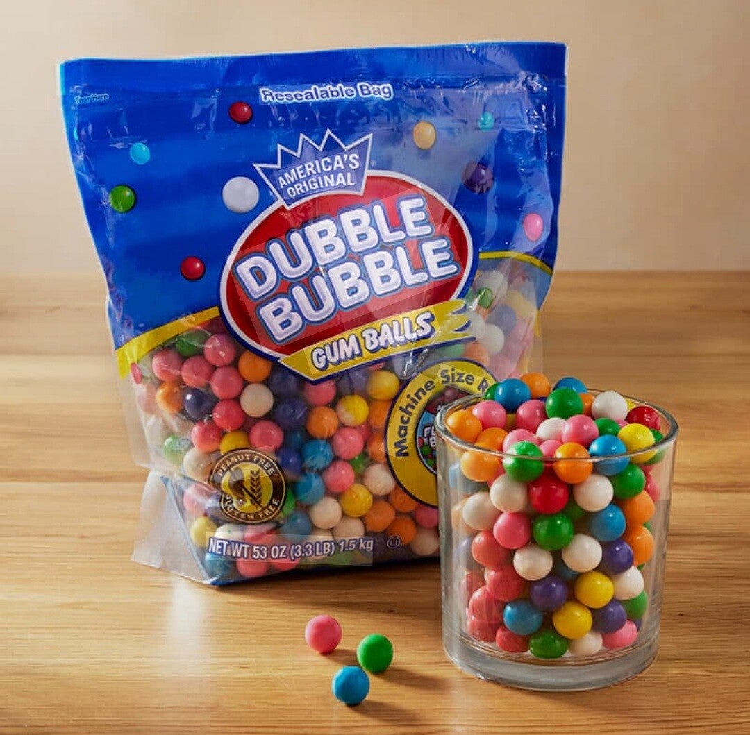 Dubble Bubble Assorted Gum Balls