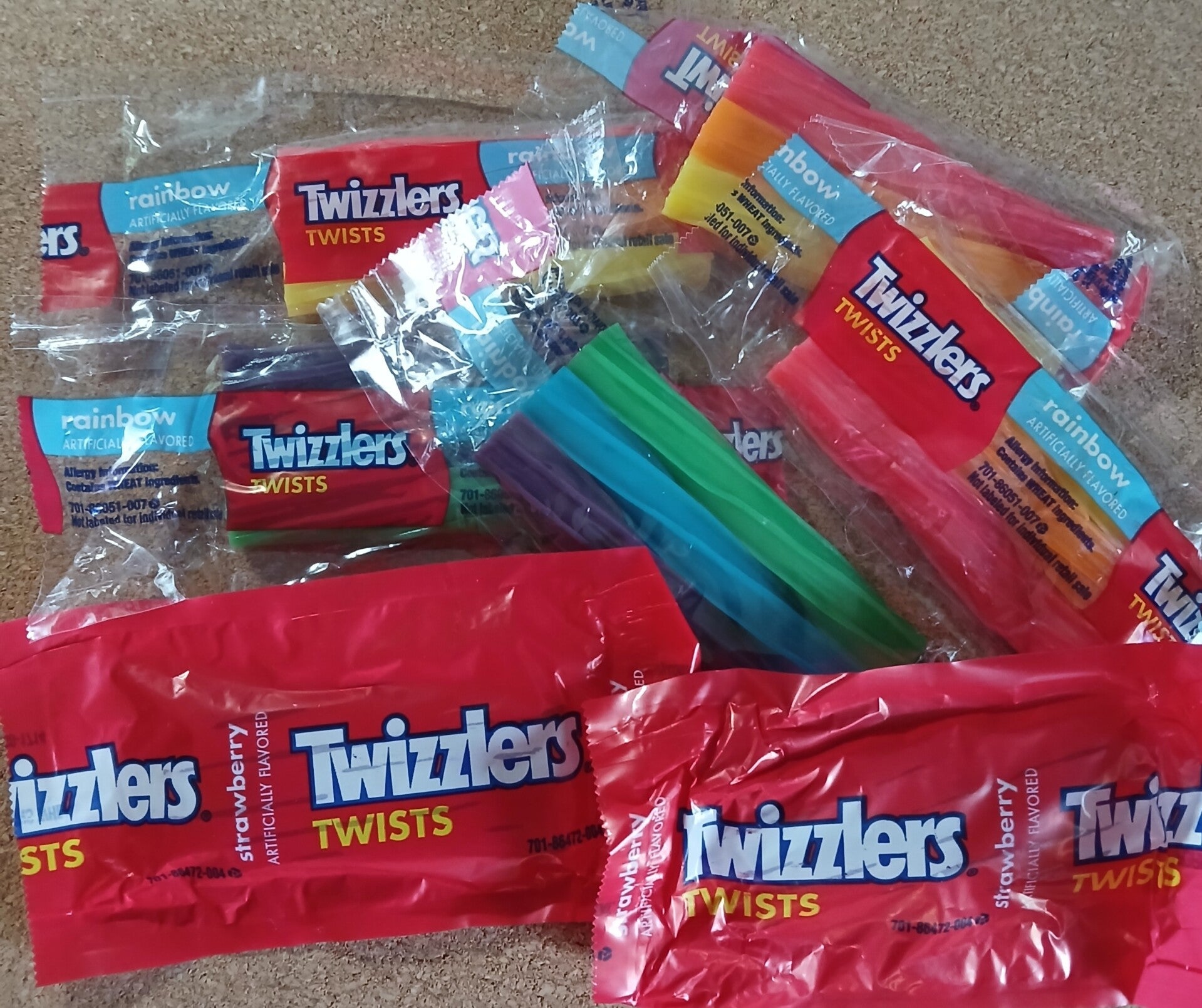 Twizzlers Twist Assorted Colors and Flavors