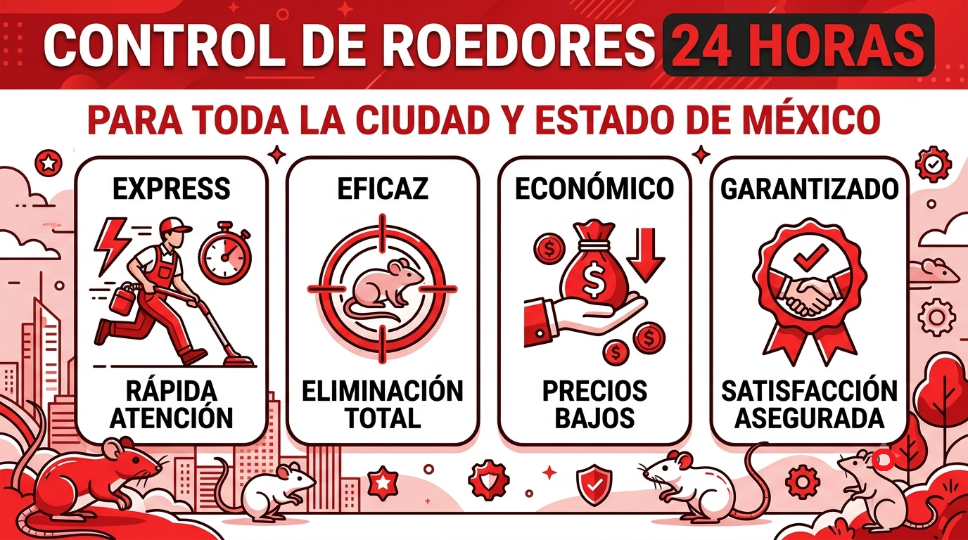 EXTERMINADOR DE RATAS 24 HORAS CDMX