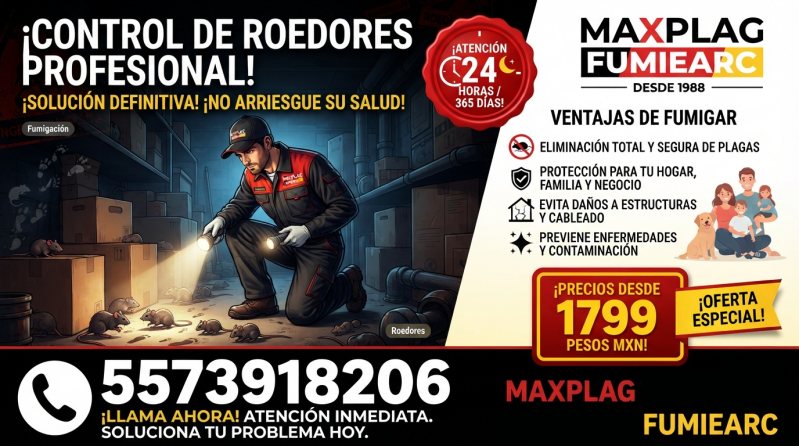  Exterminador de ratas 24 horas CDMX Exterminador de ratas cdmx Exterminador de ratas precio Control de plagas CDMX Control de plagas ratas Fumigaciones cdmx fumizone Fumigación de cucarachas CDMX Fumigación 24 horas