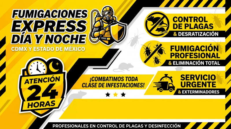 EXTERMINADOR 24 HORAS CDMX