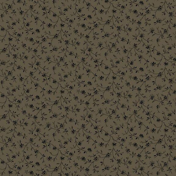 warm grijs met bloemetjes