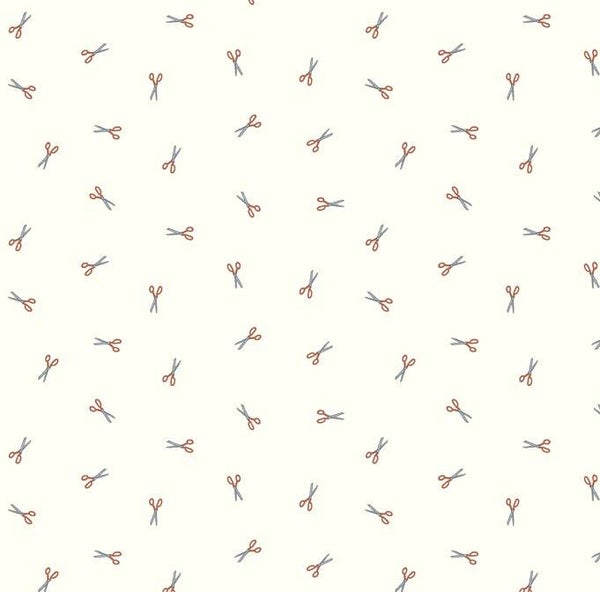 crème met piepkleine schaartjes