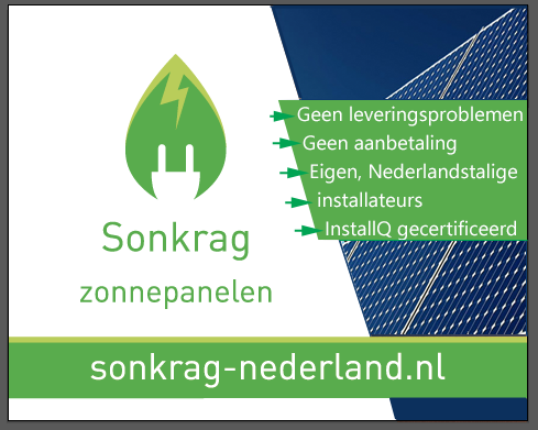 Zonnepanelen van Sonkrag