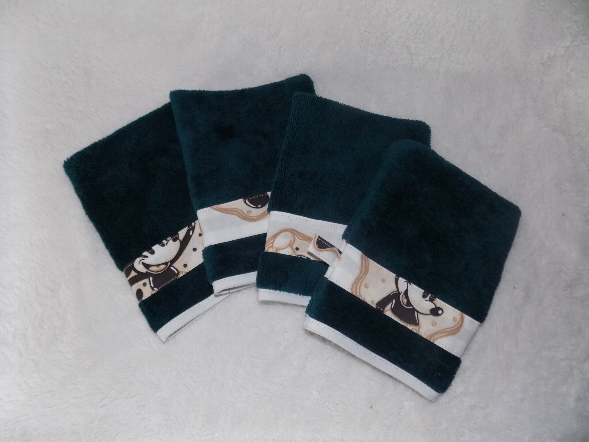Gants de toilette Mickey